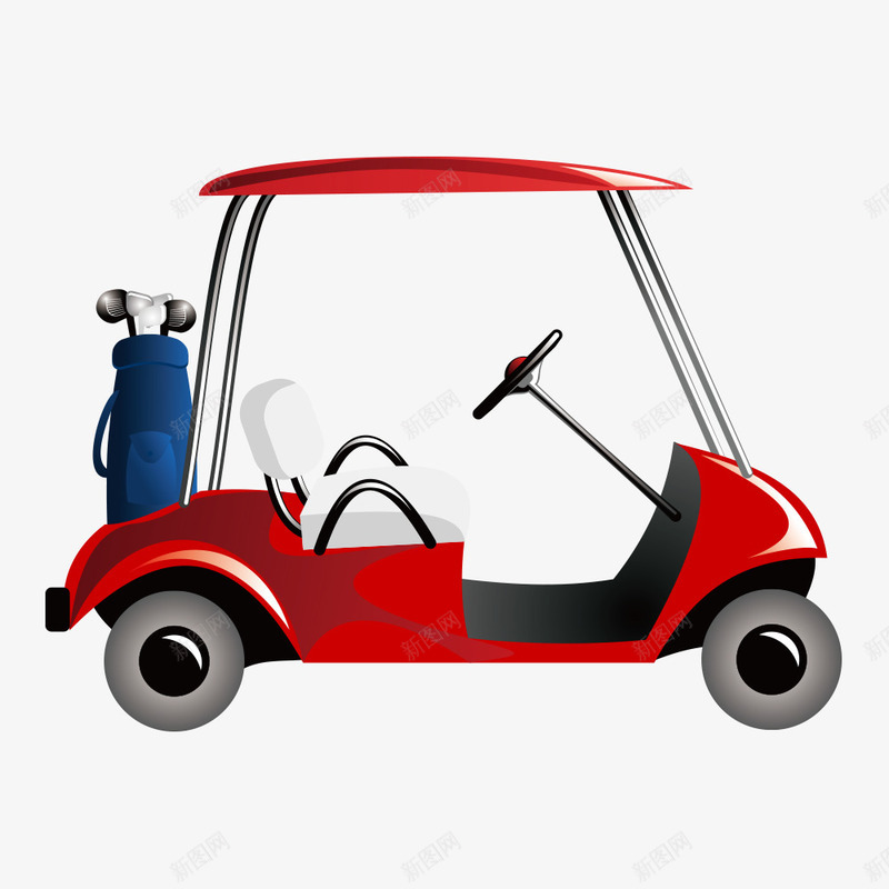 高尔夫车子png免抠素材_88icon https://88icon.com 体育 小车 打球 插画 汽车 运动 高尔夫 高尔夫球