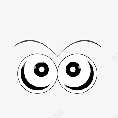 眼睛设计犀利眼神眼睛猫头鹰图标图标
