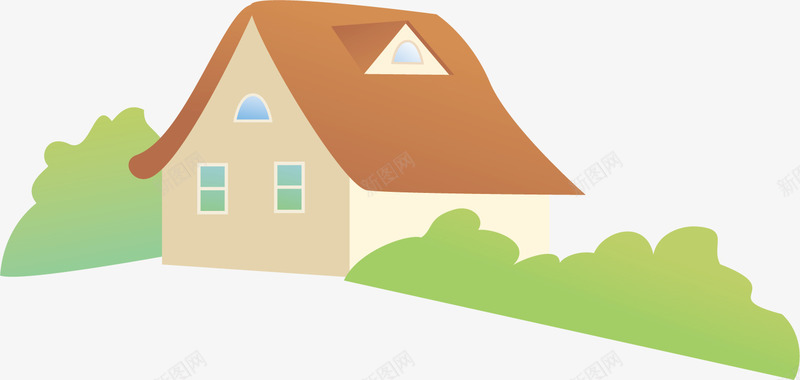 简洁房屋图画矢量图ai免抠素材_88icon https://88icon.com 创意 卡通手绘 图画 房屋 抽象 设计 矢量图
