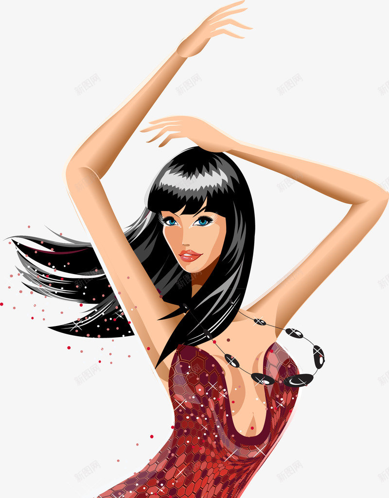 美女png免抠素材_88icon https://88icon.com 欧美 美女 舞女 酒女