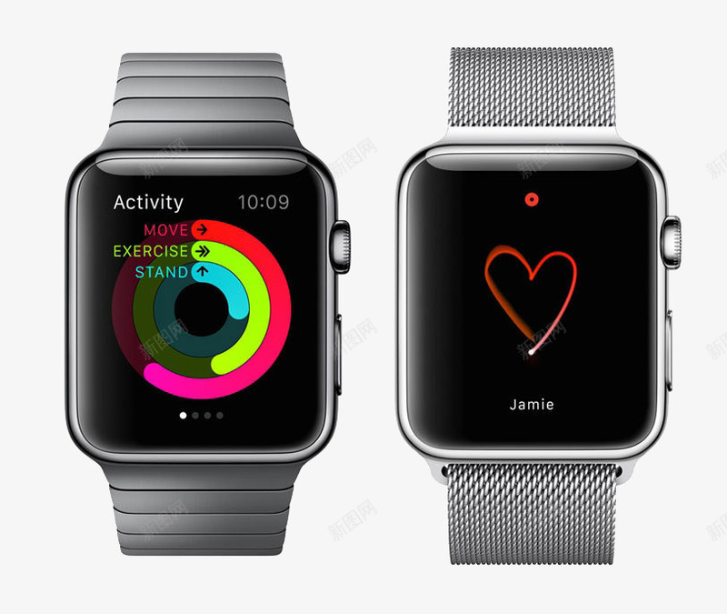 iWatchpng免抠素材_88icon https://88icon.com Apple apple watch 产品实物 智能 正品 苹果WATCH 苹果手表 运动表带 铝金属表壳