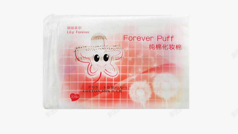 ilyforever丽丽菲尔卸妆棉png免抠素材_88icon https://88icon.com lilyforever丽丽菲尔卸妆棉 产品实物 化妆棉 美容清洁工具