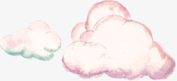 云朵彩绘彩绘云高清图片