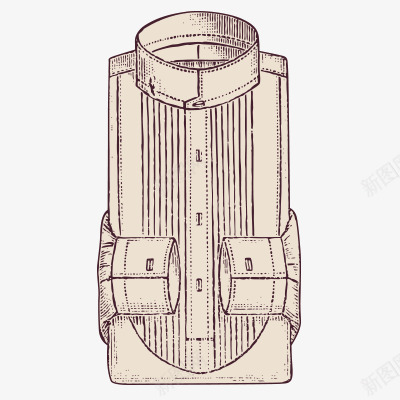 衬衫png免抠素材_88icon https://88icon.com 欧美古典家居手绘衬衫