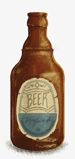 简洁啤酒啤酒矢量图高清图片