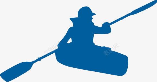 刺猬实物图蓝色划艇LOGO图标图标