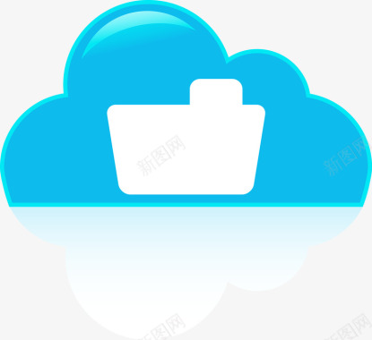 云朵png云端文件标图标图标
