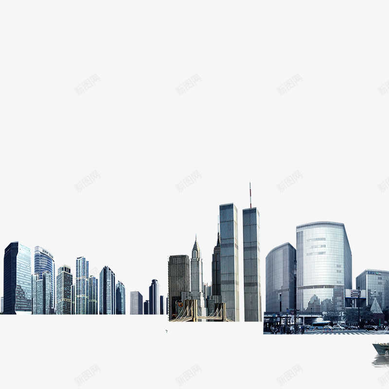 建筑高楼大厦城市png免抠素材_88icon https://88icon.com 城市 建筑 高楼大厦