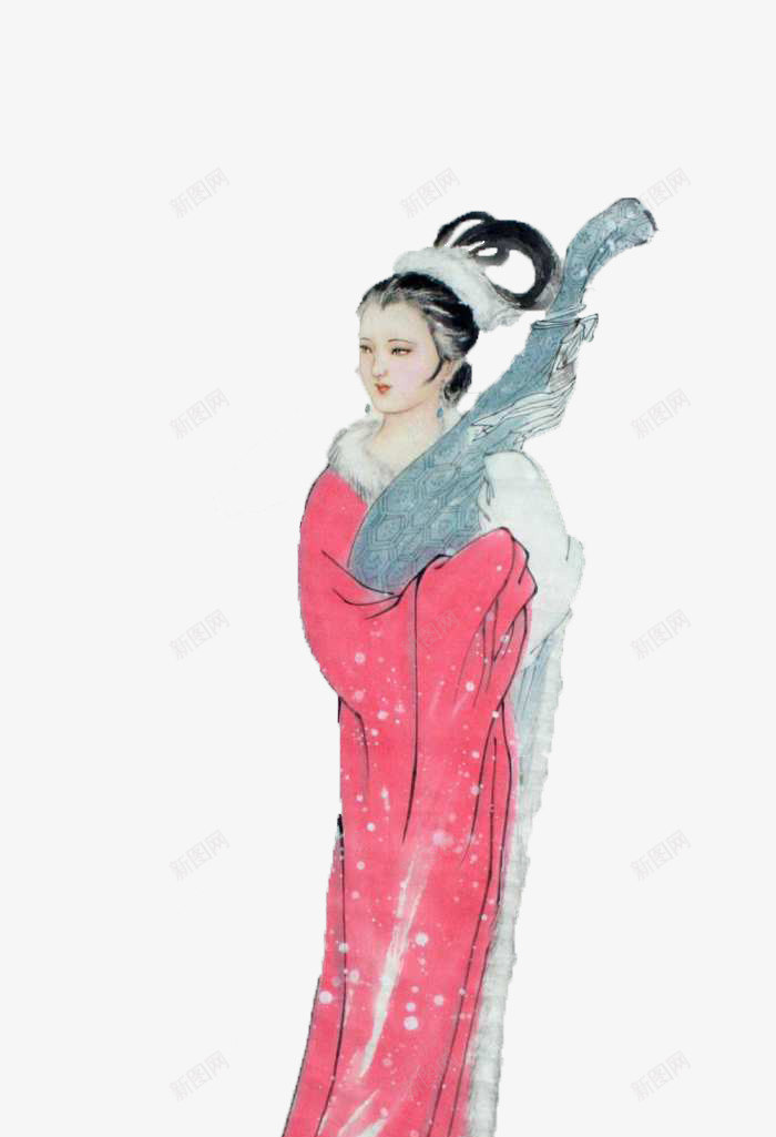 中国古代の四大美女の一人、王昭君がフィギュアを作った 中国古代の四大美女の一人、王昭君がフィギュアを作った