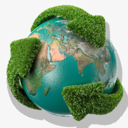 低碳行动绿色地球高清图片