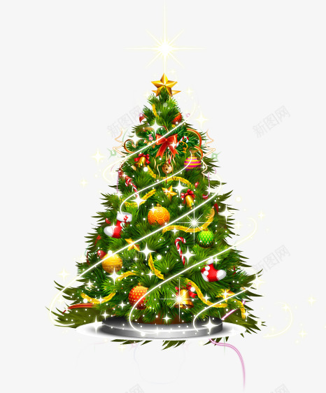 带星光的圣诞树png免抠素材_88icon https://88icon.com 1225 圣诞树 带星光 璀璨 节日