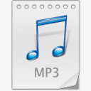 简洁MP3音乐图标图标