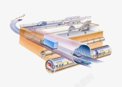地下通道图片微型城市高清图片