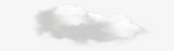 云朵漂浮物一朵白云高清图片