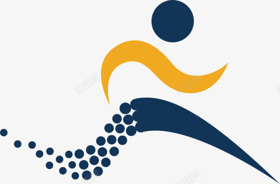 logo跳跃的户外运动logo图标图标