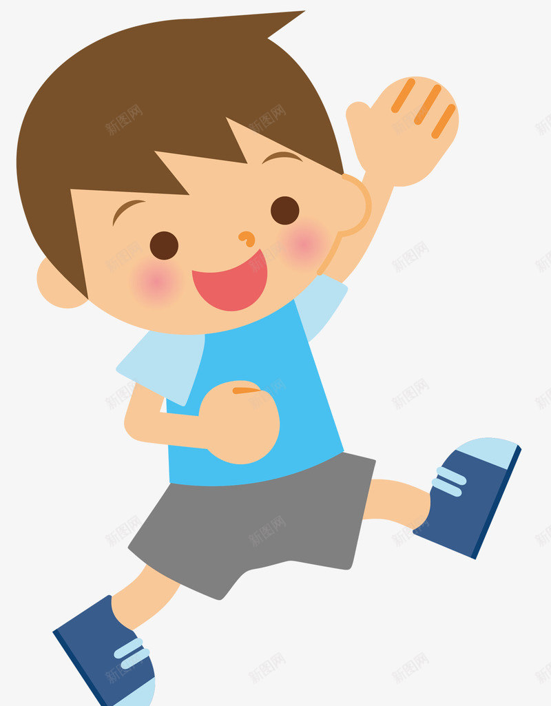 卡通手绘跑步的男孩png免抠素材_88icon https://88icon.com 卡通人物 卡通儿童 卡通男孩 卡通男生 大步跑 手绘男孩 插画 跑步的男孩 运动
