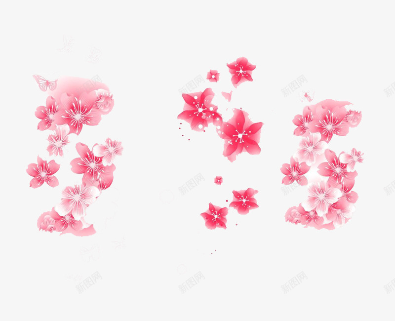 樱花水墨画png免抠素材_88icon https://88icon.com 手绘 樱花 樱花水墨 水墨樱花 水墨画 绽放的樱花 美丽樱花