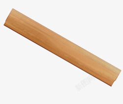 简洁的一根木头矢量图素材