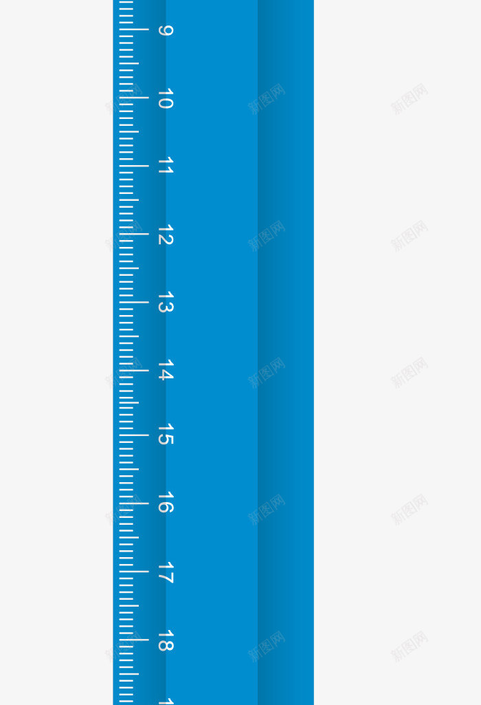 尺子png免抠素材_88icon https://88icon.com 学习工具 学习用品 工具 扁平化学习用品 矢量学习用品 简洁学习用品