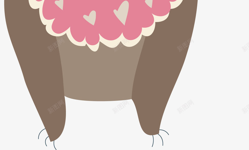 抱甜甜圈的熊矢量图ai免抠素材_88icon https://88icon.com 动物 宠物 棕色的熊 甜甜圈 零食 食物 矢量图