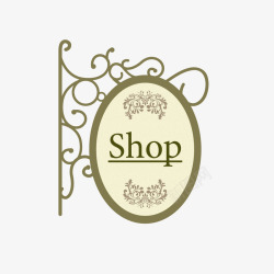 shop欧式边框素材