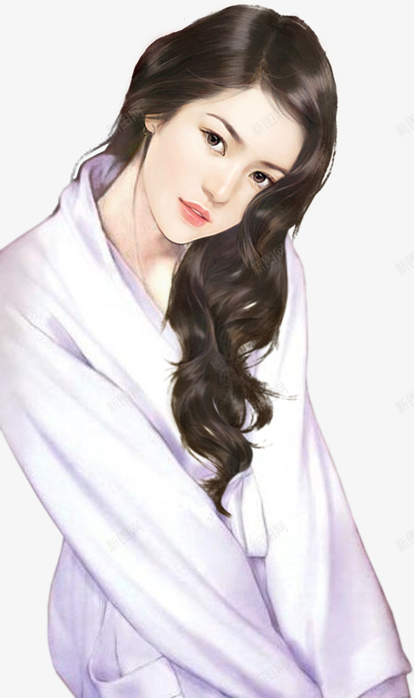 气质美女壁纸墙纸png免抠素材_88icon https://88icon.com 墙纸 壁纸 气质 美女