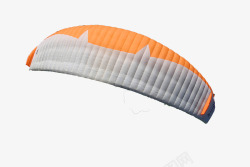 现代白橘色滑翔伞素材