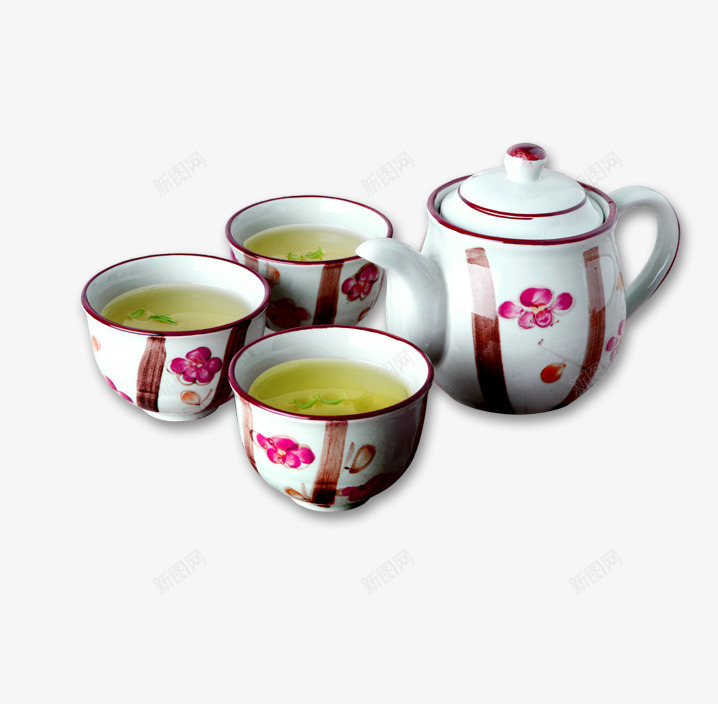 品茶元素png免抠素材_88icon https://88icon.com 古代茶杯 樱花 绿茶 茶杯元素