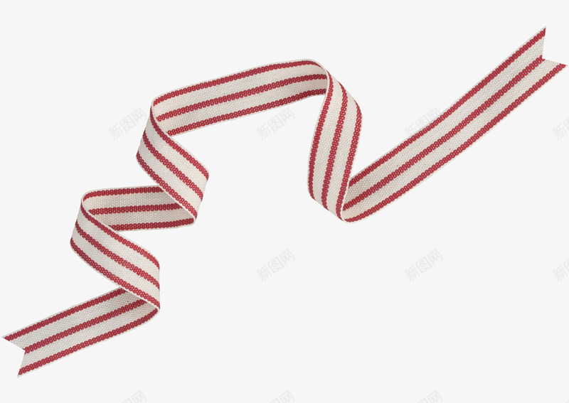 条纹丝带圣诞节png免抠素材_88icon https://88icon.com 元素 冬季 双十二 圣诞 简约 装饰