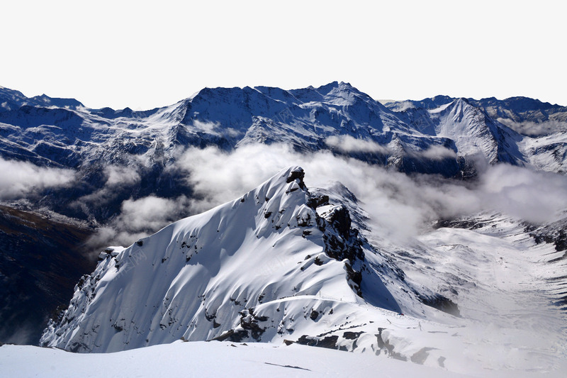 雪山自然风景png免抠素材_88icon https://88icon.com 名胜古迹 图片素材 地方景点 实物图 摄影图 白云 自然景观 雪山 高清图片