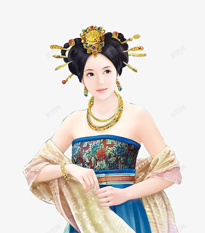 古风露肩舞女png免抠素材_88icon https://88icon.com 中国风 古代 古典 古装 女 手绘 插画 美女