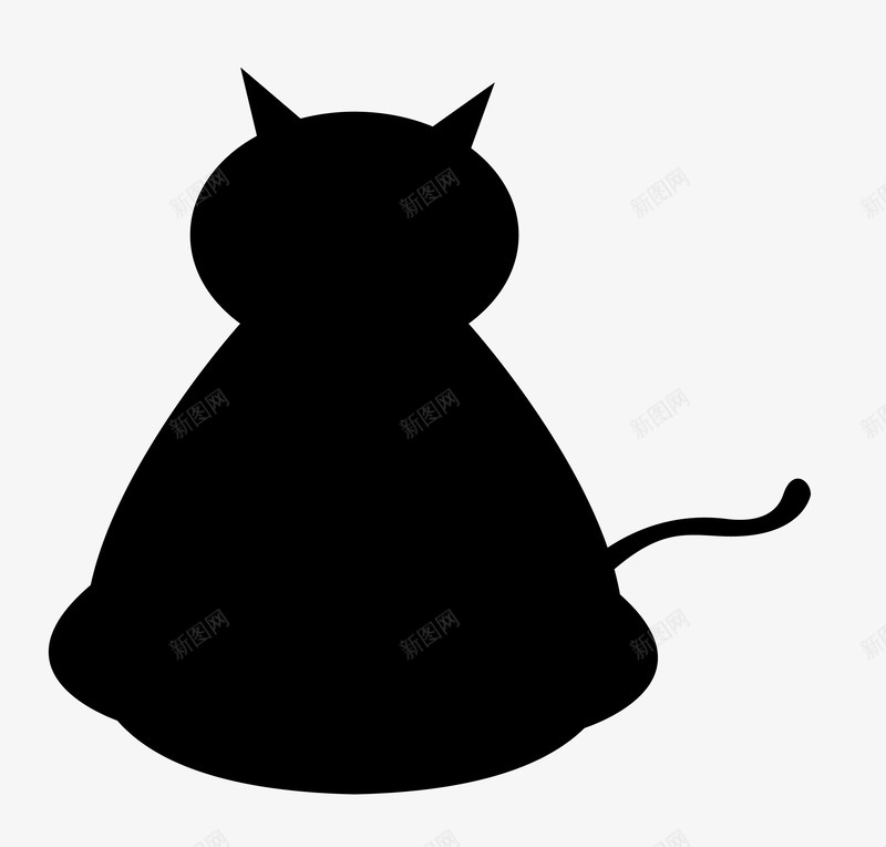 猫咪衣服png免抠素材_88icon https://88icon.com 万圣节 三角形 创意 吓人 尾巴 恐怖 猫咪 猫咪衣服 节日 衣服 黑色