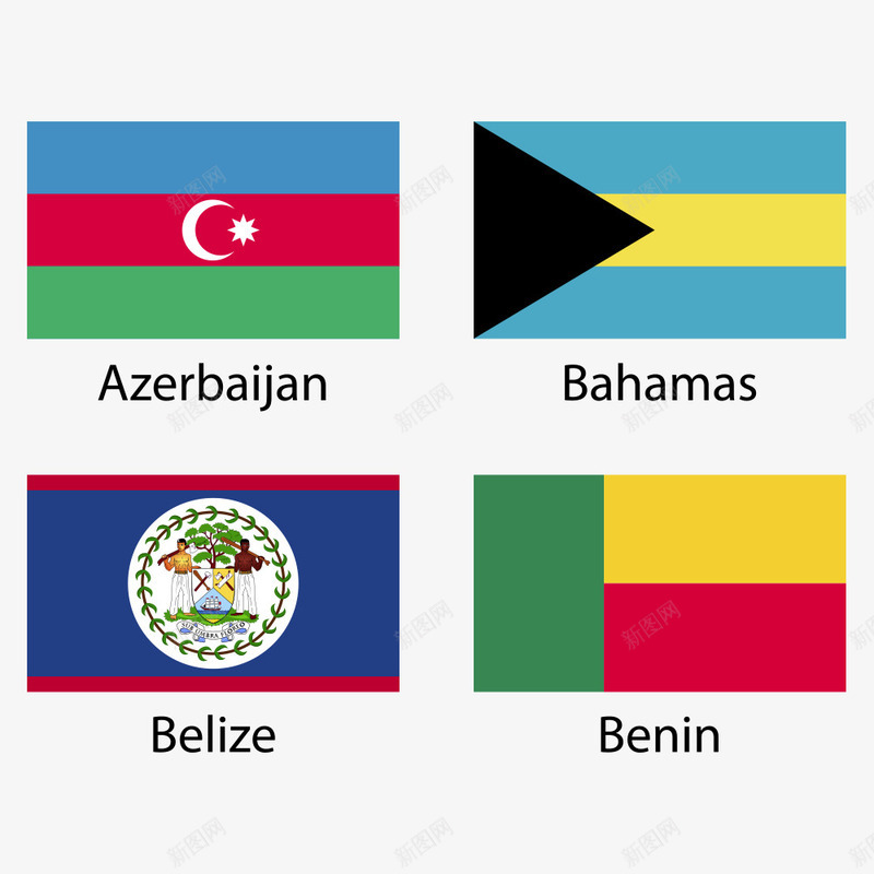 欧美国旗png免抠素材_88icon https://88icon.com Belize beni benin 国家 国旗 旗帜 欧美国旗