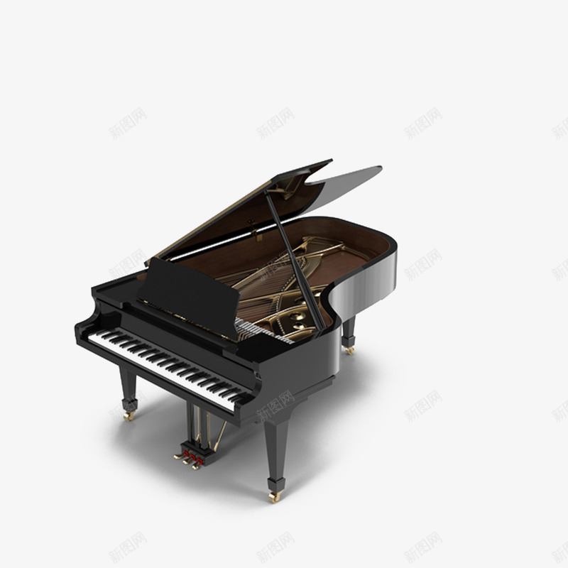 三角钢琴png免抠素材_88icon https://88icon.com 三角 乐器 钢琴 音乐