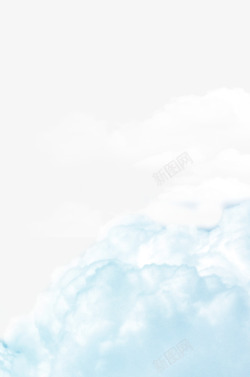 白云抽象云朵简约素材