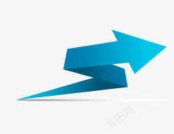 扁平化箭头矢量图素材