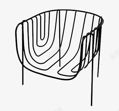 简洁椅子图标图标