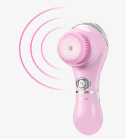 带效果的洁面仪素材