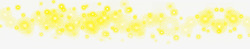 黄色的扁平风格手绘星光图案素材