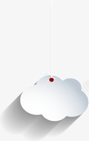 白色创意云朵标签png免抠素材_88icon https://88icon.com 云朵 创意 标签 白色