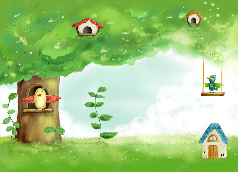 蓝天白云大草原png免抠素材_88icon https://88icon.com 白云 草原 蓝天