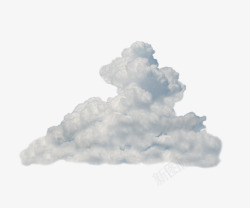 阴天天空灰白色云朵高清图片