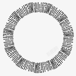 放射圆环放射线条圆环图案高清图片