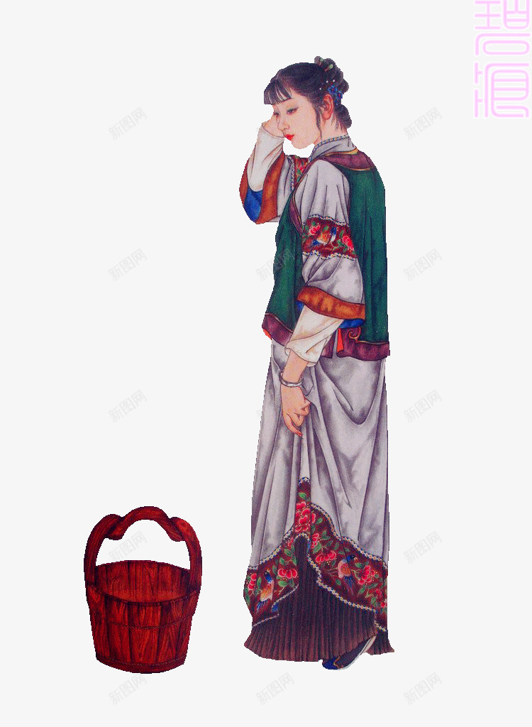 古装美女png免抠素材_88icon https://88icon.com 千金 古代美女 古装人物 小姐