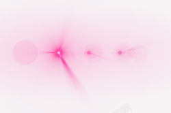 粉色温馨放射星光素材