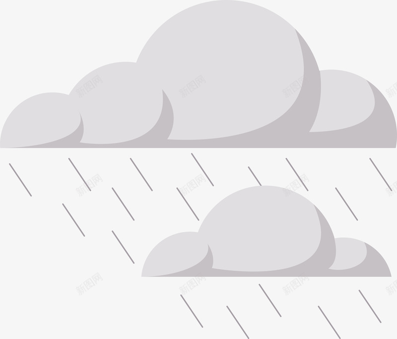 白色下雨的云png免抠素材_88icon https://88icon.com 下雨 云朵 卡通 可爱 白色 矢量图案 秋季装饰