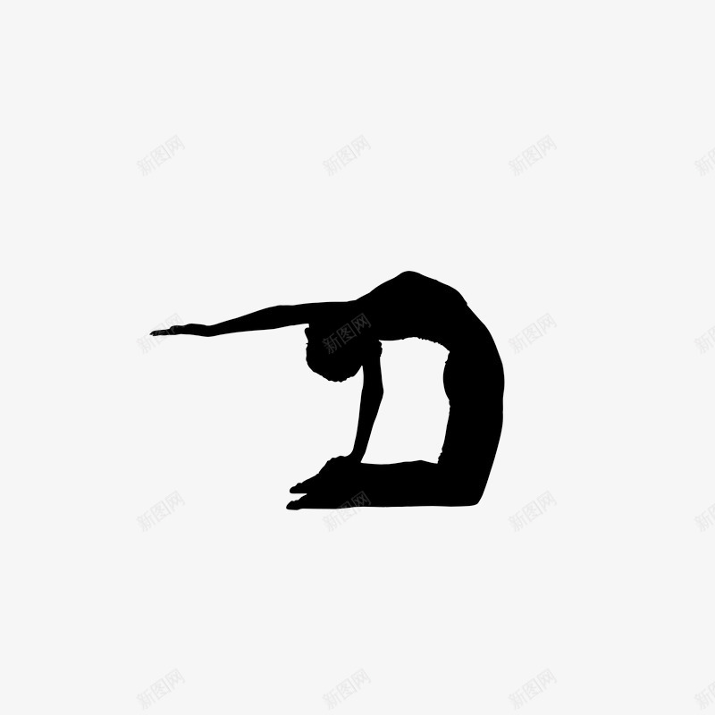瑜伽动作剪影png免抠素材_88icon https://88icon.com 瑜伽 瑜伽培训 简笔画 运动
