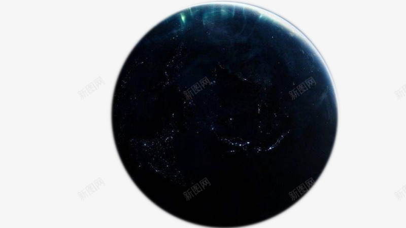黑夜的地球png免抠素材_88icon https://88icon.com 创意 地球 宇宙 摄影拍摄 星光 灯光 炫酷地球 黑夜