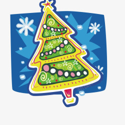 蜡烛挂饰手绘卡通圣诞节高清图片