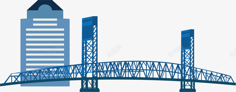 大桥房子png免抠素材_88icon https://88icon.com 城市福建 大桥 楼房 福建 福建城市 福建建筑 福建建筑业